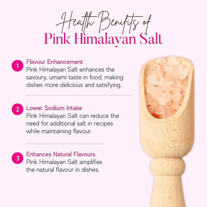 Premium Pink Himalayan Sea Salt (Coarse) - 100% Pure, Vegan, Gluten-Free