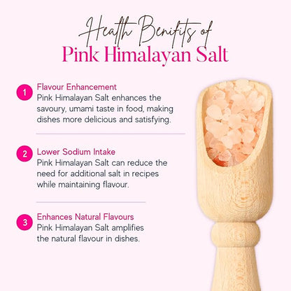 Premium Pink Himalayan Sea Salt (Coarse) - 100% Pure, Vegan, Gluten-Free