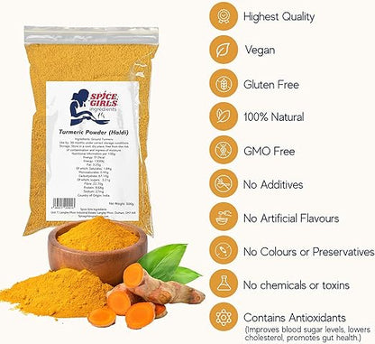 Organic Turmeric Powder - Premium Indian Spice for Cooking